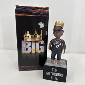 2025 BIGGIE SMALLS Notorious B.I.G Brooklyn Nets Bobblehead 11/11/25 brand new